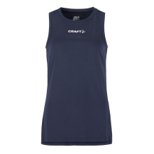 Craft Sport-Tank Rush 2.0 Singlet ärmellos (100% rec. Polyester) navyblau Damen