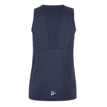 Craft Sport-Tank Rush 2.0 Singlet ärmellos (100% rec. Polyester) navyblau Damen