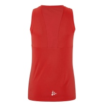 Craft Sport-Tank Rush 2.0 Singlet ärmellos (100% rec. Polyester) rot Damen