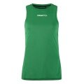 Craft Sport-Tank Rush 2.0 Singlet ärmellos (100% rec. Polyester) grün Damen