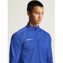 Craft Sport-Trainingsjacke Evolve 2.0 Full Zip (strapazierfähig, elastisch) kobaltblau Herren