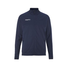 Craft Sport-Trainingsjacke Evolve 2.0 Full Zip (strapazierfähig, elastisch) navyblau Kinder