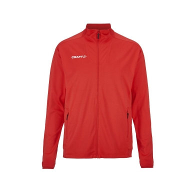 Craft Sport-Trainingsjacke Evolve 2.0 Full Zip (strapazierfähig, elastisch) rot Herren