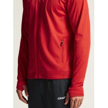 Craft Sport-Trainingsjacke Evolve 2.0 Full Zip (strapazierfähig, elastisch) rot Herren