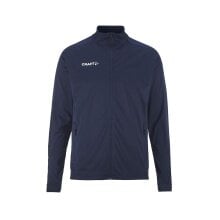 Craft Sport-Trainingsjacke Evolve 2.0 Full Zip (strapazierfähig, elastisch) navyblau Kinder