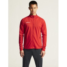 Craft Sport-Trainingsjacke Evolve 2.0 Full Zip (strapazierfähig, elastisch) rot Kinder