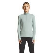 Craft Sport-Langarmshirt CORE Gain (Midlayer, Half-Zip) graugrün Damen