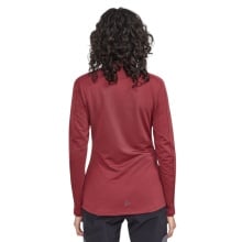 Craft Sport-Langarmshirt CORE Gain (Midlayer, Half-Zip) weinrot Damen