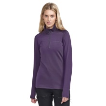 Craft Sport-Langarmshirt CORE Gain (Midlayer, Half-Zip) dunkelviolett Damen