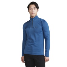 Craft Sport-Langarmshirt CORE Gain (Midlayer, Half-Zip) blau Herren