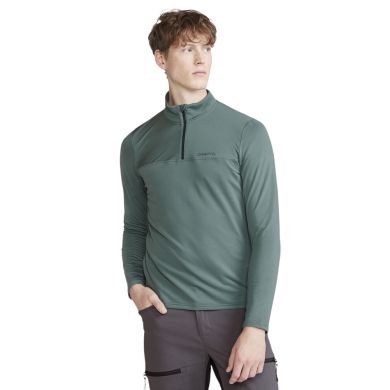 Craft Sport-Langarmshirt CORE Gain (Midlayer, Half-Zip) mintgrün Herren