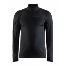 Craft Sport-Langarmshirt CORE Gain (Midlayer, Half-Zip) schwarz Herren