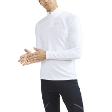 Craft Sport-Langarmshirt CORE Gain (Midlayer, Half-Zip) weiss Herren