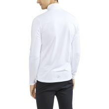 Craft Sport-Langarmshirt CORE Gain (Midlayer, Half-Zip) weiss Herren