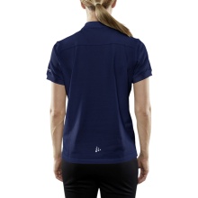 Craft Sport-Polo CORE Blend (hoher Tragekomfort) navyblau Damen