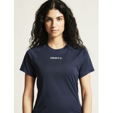 Craft Sport-Shirt Rush 2.0 Tee (leicht, funktionell) navyblau Damen