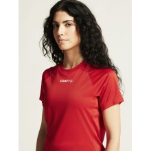 Craft Sport-Shirt Rush 2.0 Tee (leicht, funktionell) rot Damen