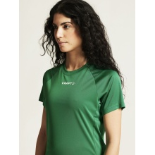 Craft Sport-Shirt Rush 2.0 Tee (leicht, funktionell) grün Damen