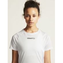 Craft Sport-Shirt Rush 2.0 Tee (leicht, funktionell) weiss Damen