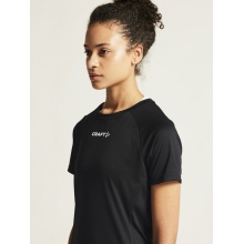 Craft Sport-Shirt Rush 2.0 Tee (leicht, funktionell) schwarz Damen