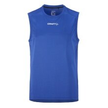 Craft Sport-Tank Rush 2.0 Singlet ärmellos (100% rec. Polyester) kobaltblau Herren