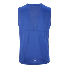 Craft Sport-Tank Rush 2.0 Singlet ärmellos (100% rec. Polyester) kobaltblau Herren