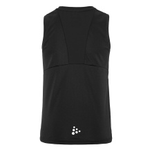 Craft Sport-Tank Rush 2.0 Singlet ärmellos (100% rec. Polyester) schwarz Kinder