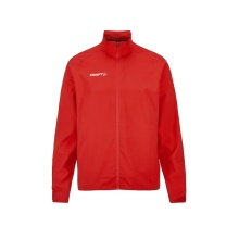 Craft Sport-Trainingsjacke Rush 2.0 Full Zip (hohe Elastizität) rot Herren