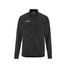 Craft Sport-Trainingsjacke Squad Go Full Zip (Seitentaschen mit Reißverschluss) schwarz Herren