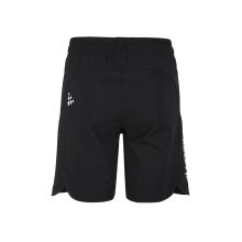 Craft Sporthose Rush 2.0 Short (100% Polyester) schwarz Kinder