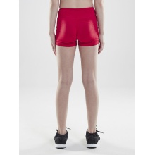 Craft Sport-Tight Squad Hotpants (funktionell Material, enganliegend) kurz rot Kinder