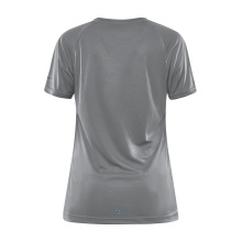 Craft Sport-Shirt Core Unify (funktionelles Recyclingpolyester) hellgrau Damen
