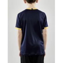 Craft Sport-Tshirt (Trikot) Progress 2.0 Graphic Jersey - leicht, funktionell und Stretchmaterial navyblau Kinder