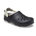 Crocs Sandale All Terrain Lined Clog (mit Innenfutter, robuste Außensohle) schwarz/beige - 1 Paar