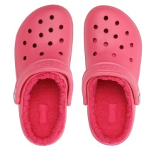 Crocs Sandale Classic Lined Clog (mit Innenfutter) hyper pink - 1 Paar