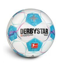 Derbystar Fussball Bundesliga Brilliant Replica S-Light v24 (Saison 2024/2025) weiss/blau