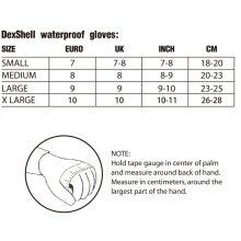 DexShell Handschuhe Thermfit (wasserdicht, winddicht, atmungsaktiv) schwarz - 1 Paar