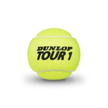 Dunlop Tennisbälle Tour Brilliance Dose 4er