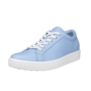 ECCO Sneaker Soft 60 (ECCO Leder) hellblau Damen