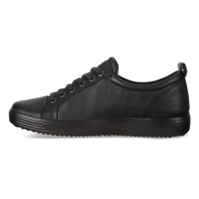 ECCO Sneaker Soft 7 Gtx Tie (Leder) schwarz Damen