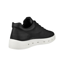 ECCO Sneaker Street 720 Lea GTX (Vollnarbenleder, wasserdicht) schwarz Herren