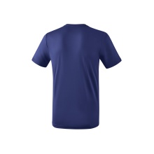 Erima Sport-Tshirt Promo (100% Polyester) dunkelblau/weiss Kinder