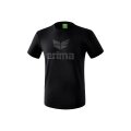 Erima Sport-Tshirt Essential - Baumwollmix - schwarz/grau Herren