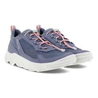 ECCO Sneaker MX Low Breathru (robust, Sohle mit tiefen Kerben, atmungsaktiv) blau Damen