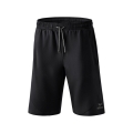 Erima Freizeithose Essential Sweatshorts kurz - weicher Baumwollmix, leichter Stretch - schwarz Herren