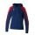 Erima Kapuzenpullover Evo Star (100% Polyester) navyblau/rot Damen