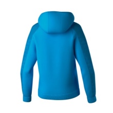 Erima Kapuzenpullover Evo Star (100% Polyester) curacaoblau Damen