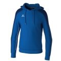 Erima Kapuzenpullover Evo Star (100% Polyester) royalblau/navyblau Kinder