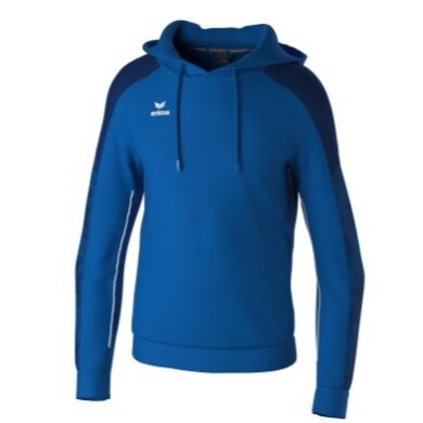 Erima Kapuzenpullover Evo Star (100% Polyester) royalblau/navyblau Herren