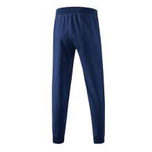Erima Präsentationshose Change (100% rec. Polyester, leicht, Reißverschlusstaschen) lang navyblau Jungen